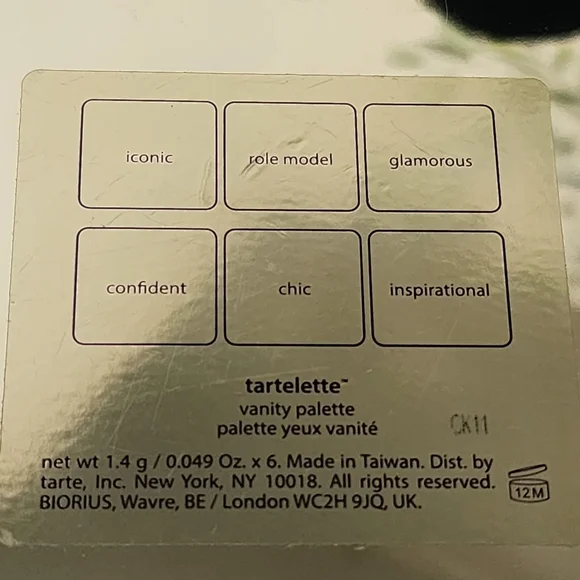 Tarte Tartelette Vanity Eyeshadow Palette with Mascara - Picture 5 of 5